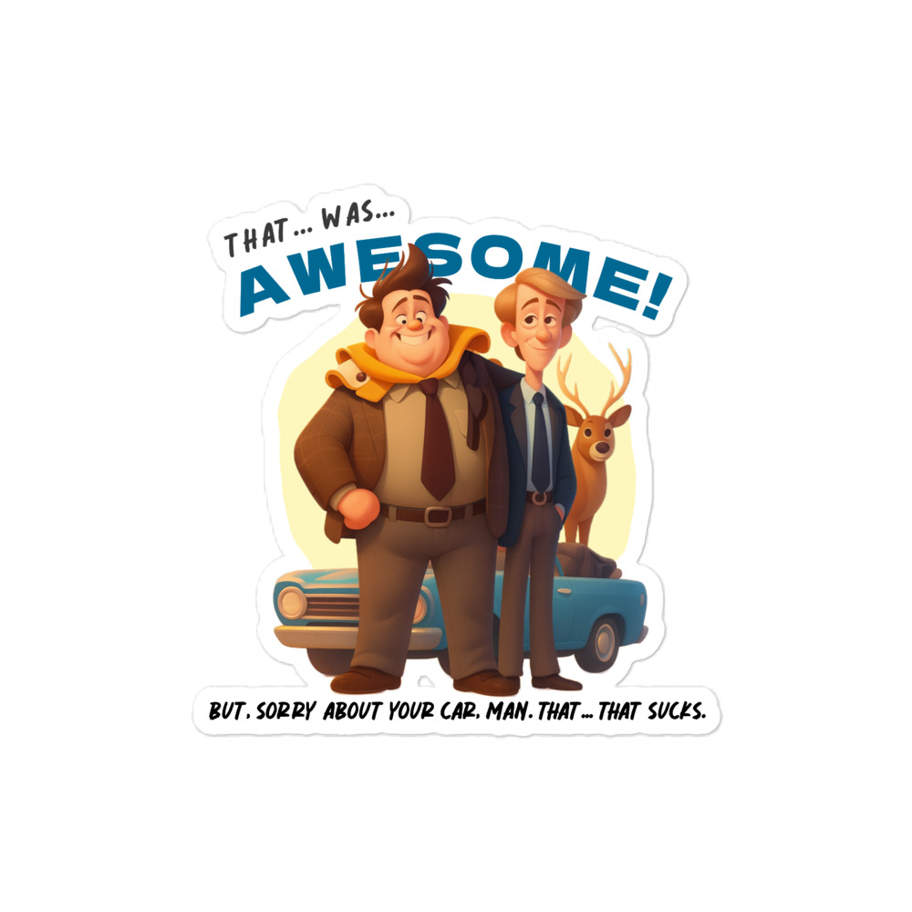 That was AWESOME! Because sometimes words just aren’t enough – Stickers - Image 4