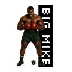 Real-life Big Mike - The Knockout King - Stickers