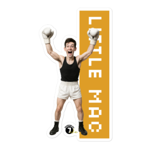 Real-life Little Mac - The Underdog Punch Out Champ - Stickers