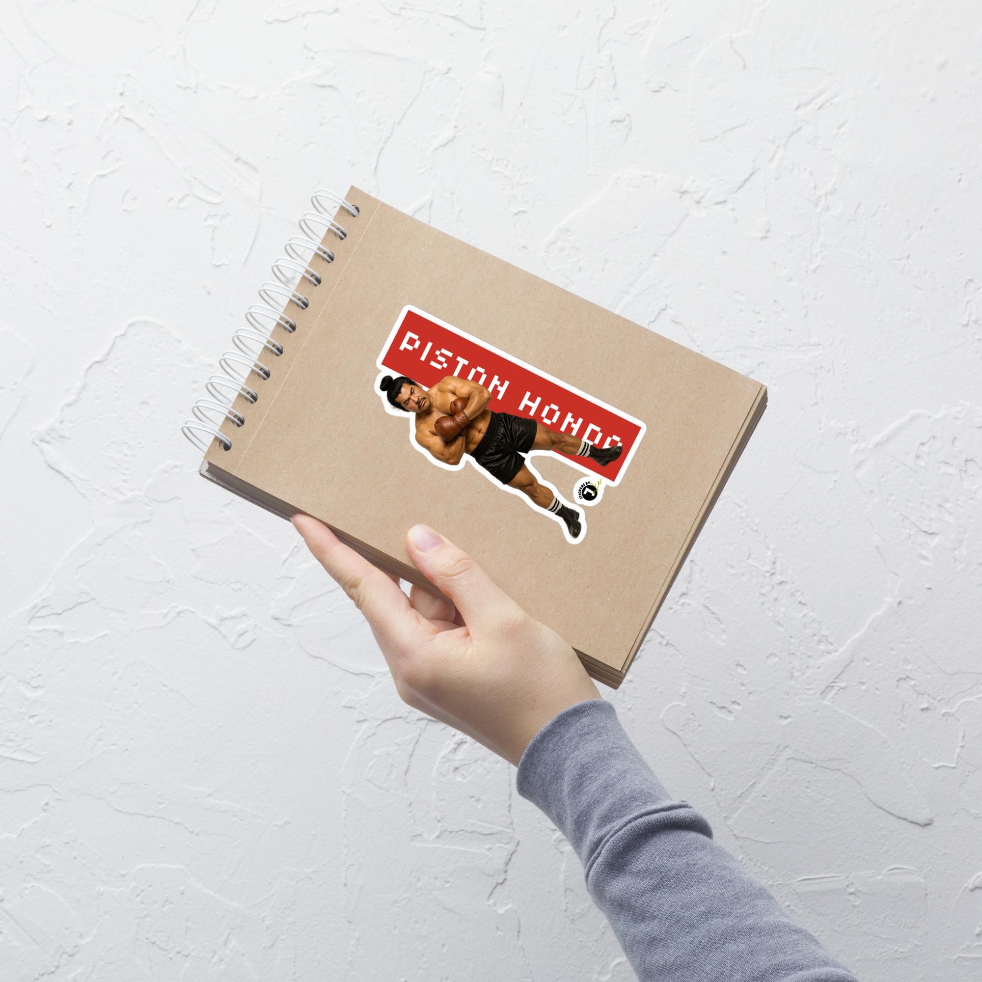 Real-life Piston Honda - The Zen-Fueled Fury - Stickers - Image 2