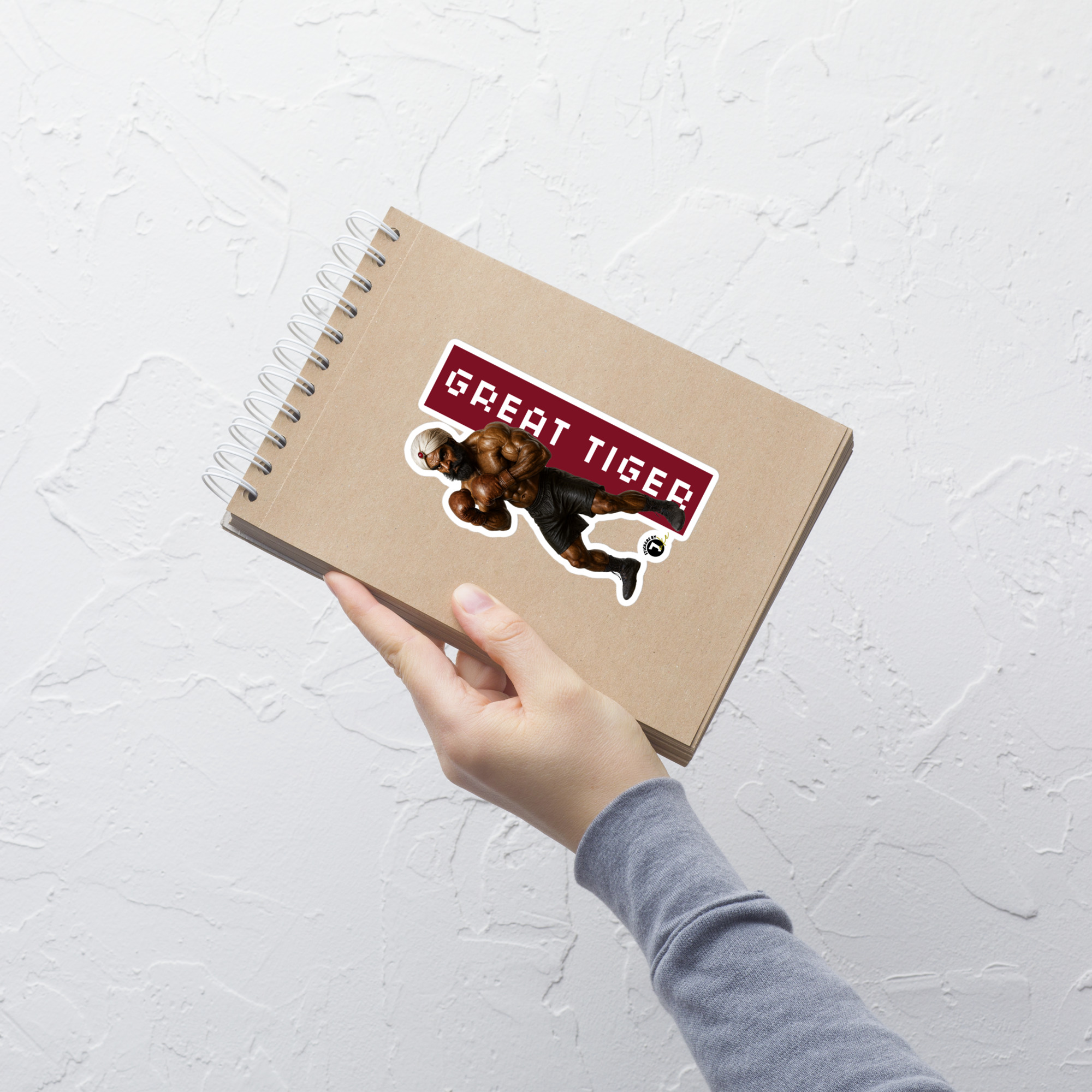 Real-life Great Tiger - The Striped Cat Attack - Stickers - Image 2